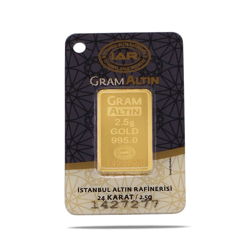 2 5 Gr 24 Ayar Iar Gram Kulce Altin Ga6 Gram Altin 24 Ayar 995 0 Gram Kulce Altin Yatirimim