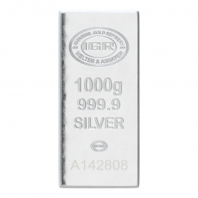 1000 gr İAR Külçe Gümüş