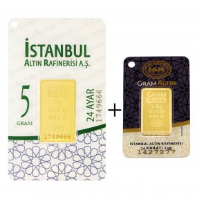 7,5 gr 24 Ayar İAR Gram Külçe Altın