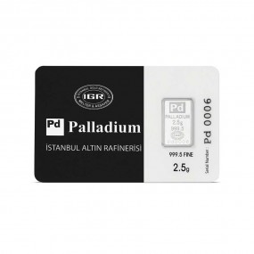 2,5 gr Yatırımlık Gram Külçe Paladyum