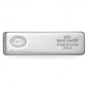 100 TROY ONS 3110 gr İAR Külçe Gümüş