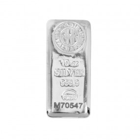 10  TROY ONS 311.0 gr Nadir Gram Külçe Gümüş