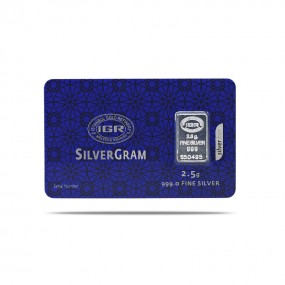 2,5 gr İAR Külçe Gümüş
