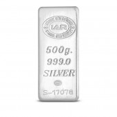 500 gr İAR Gram Külçe Gümüş