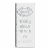 1000 gr İAR Külçe Gümüş