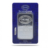 100 gr İAR Gram Külçe Gümüş