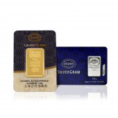 10 Gram 24 Ayar Külçe Altın  10 Gram Külçe Gümüş