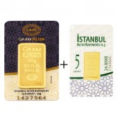 25 gr 24 Ayar İAR Gram Külçe Altın 