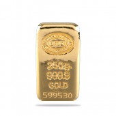 250 gr 24 Ayar 999.9 İAR Saf Gram Külçe Altın