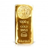 1000 gr 24 Ayar Nadir Külçe Altın 