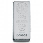 500 gr Nadir Gram Külçe Gümüş