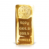 500 gr 24 Ayar 999.9 Nadir Saf Külçe Altın