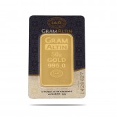 50 gr 24 Ayar İAR Gram Külçe Altın