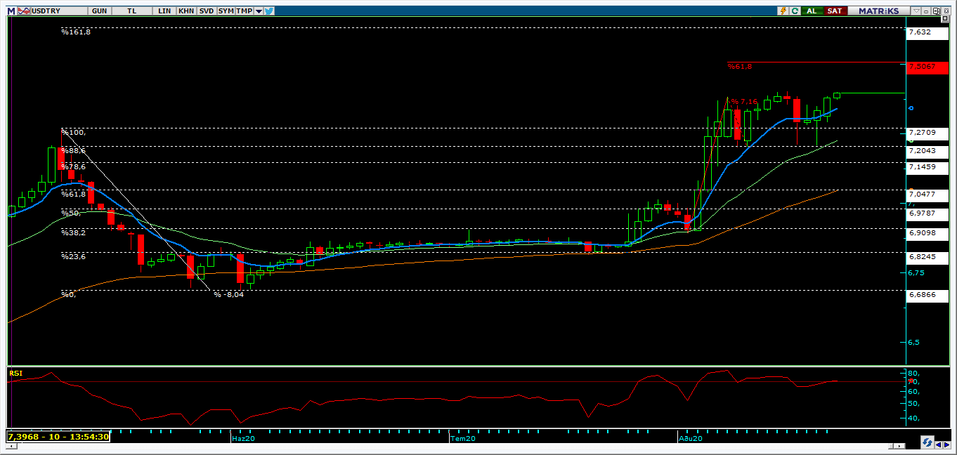 DOLAR/TL`DE TEKNİK GÖRÜNÜM DOLAR/TL`DE TEKNİK GÖRÜNÜM