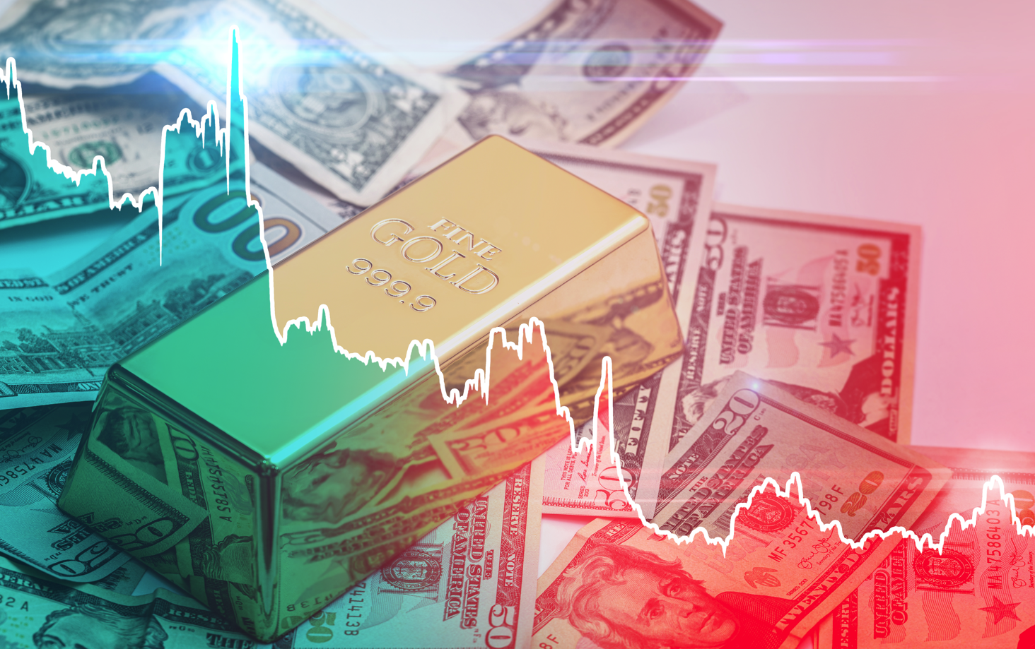 Fed sonrası altın vadelileri düşüş gösteriyor